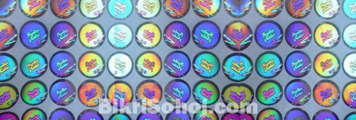 Instant holograms stickers manufacturer